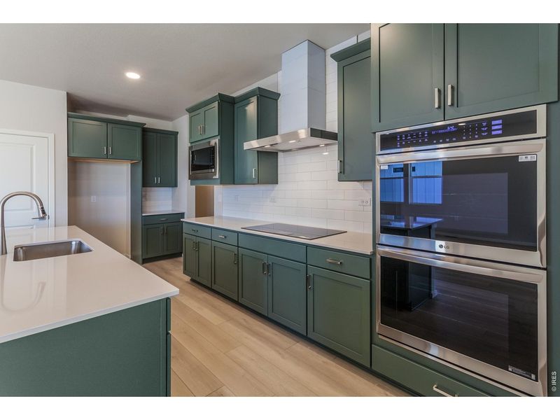Furnished interior view inside a new home in Prairie Song Story Collection - Single Family Homes, Windsor (Image 18).