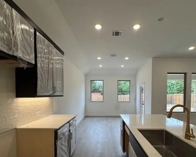 Open Kitchen-Dining Room Construction Progress