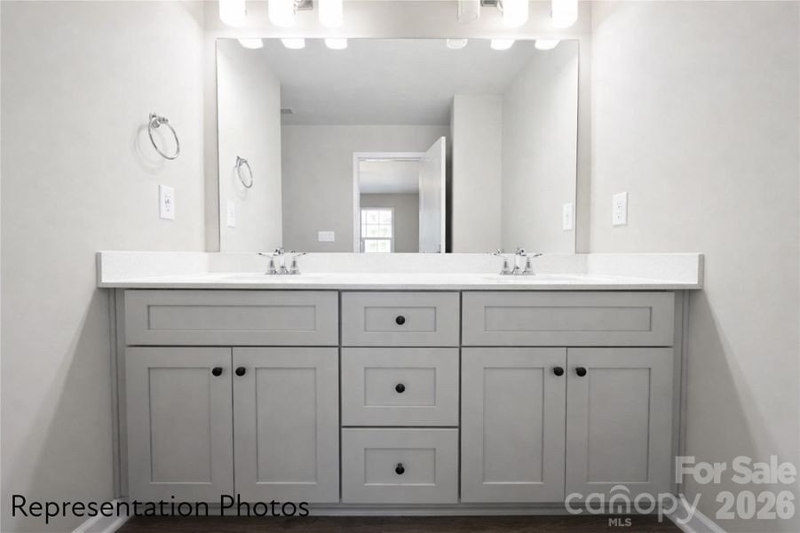 Furnished interior view inside a new home in , Charlotte (Image 5).