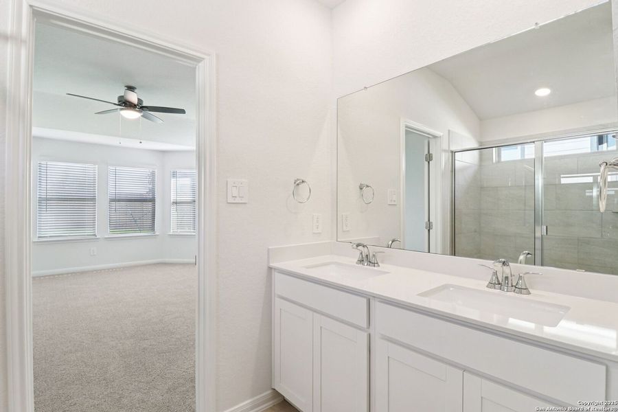 Furnished interior view inside a new home in Royal Crest, San Antonio (Image 3). Furnished interior view inside a new home in Royal Crest, San Antonio (Image 3).