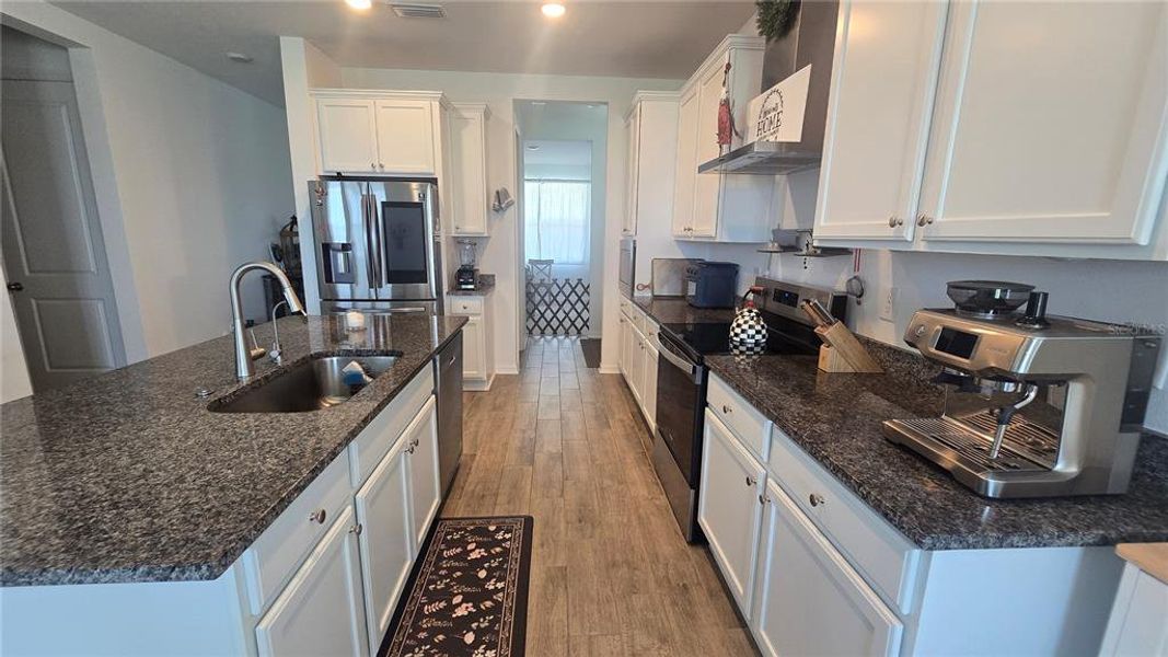 Furnished interior view inside a new home in Hilltop Point, Dade City (Image 12). Furnished interior view inside a new home in Hilltop Point, Dade City (Image 12).