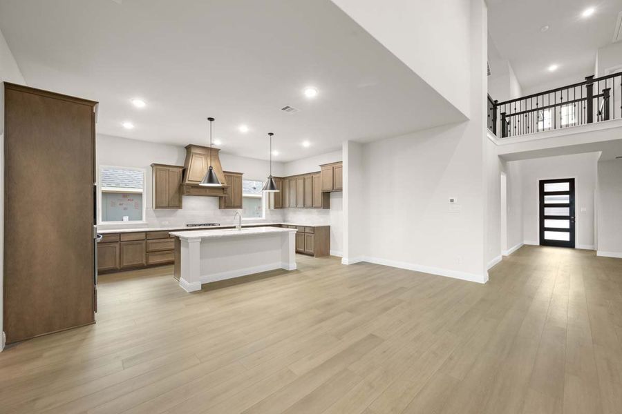 Furnished interior view inside a new home in Timberbrook, Justin (Image 5).