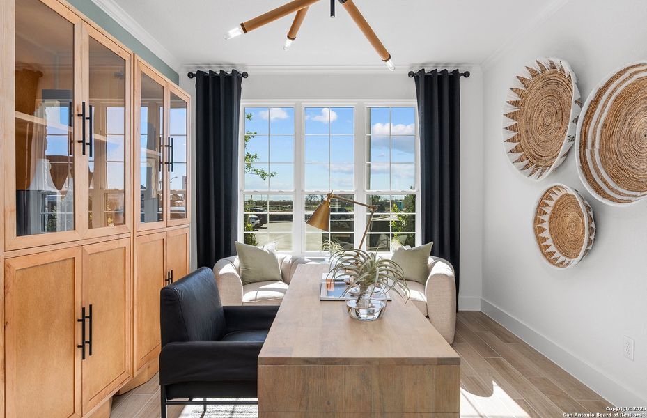 Furnished interior view inside a new home in Legacy at Lake Dunlap, New Braunfels (Image 5). Furnished interior view inside a new home in Legacy at Lake Dunlap, New Braunfels (Image 5).