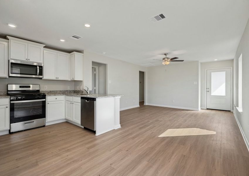 Open-concept perfect for hosting Open-concept perfect for hosting