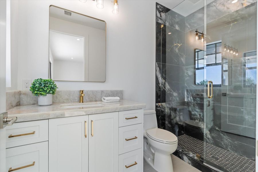 Furnished interior view inside a new home in , West Palm Beach (Image 36).