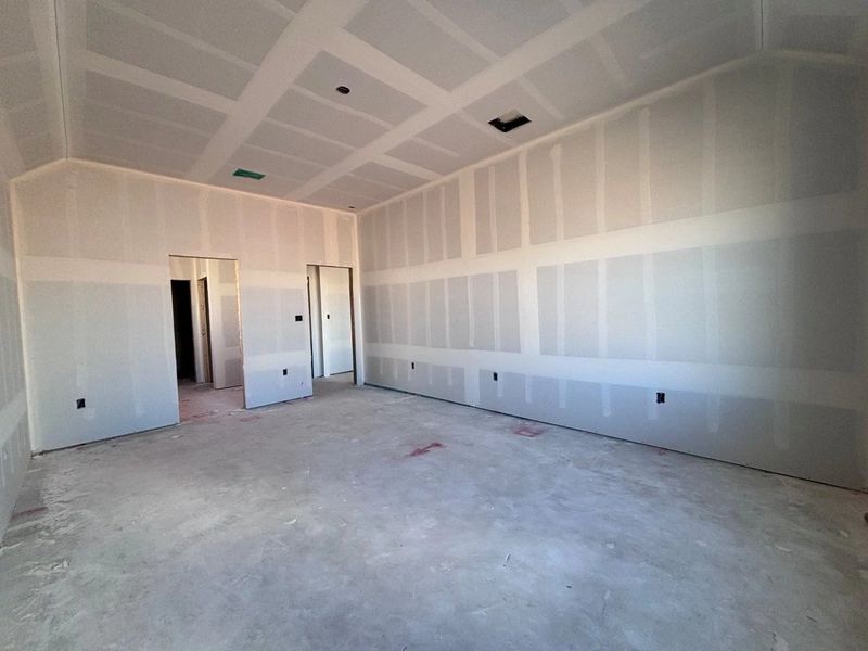 In-progress construction of a new home in The Colony 50s, Bastrop, TX (Image 17).