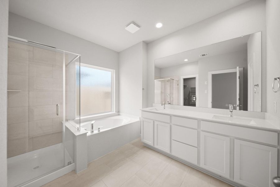 Furnished interior view inside a new home in Morton Creek Ranch, Katy (Image 4). Furnished interior view inside a new home in Morton Creek Ranch, Katy (Image 4).