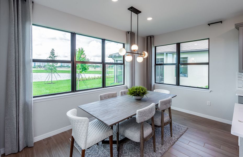 Representative furnished interior of a home built from the Banyan by Pulte Homes in Coral Edge, Margate (Image 12).