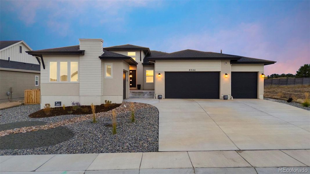 Exterior details and patio area of a home in , Colorado Springs (Image 20).