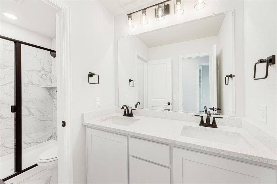 Furnished interior view inside a new home in Grand Heritage, Lavon (Image 8).