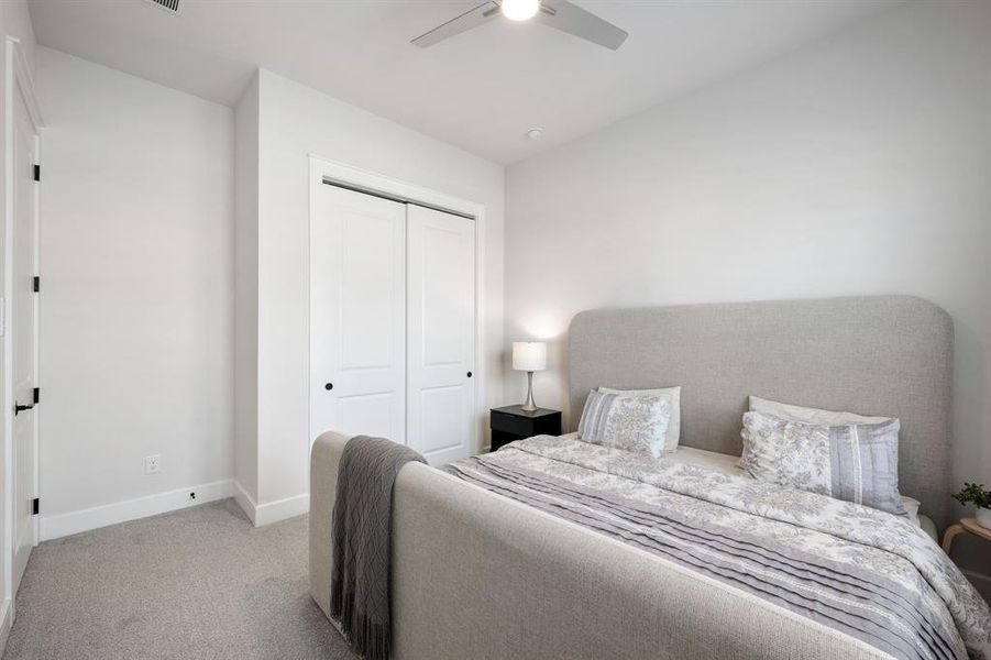 Furnished interior view inside a new home in , Van Alstyne (Image 17).