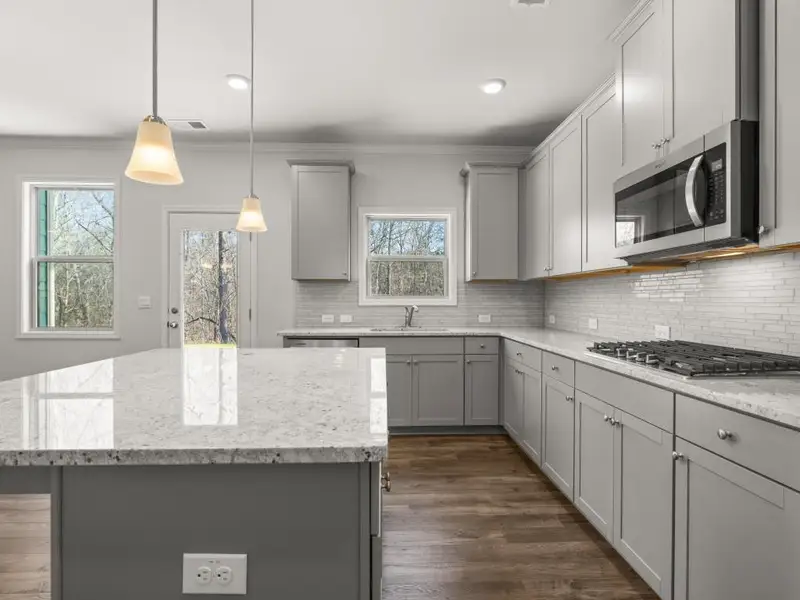 Furnished interior view inside a new home in Tributary Village, Douglasville (Image 3).