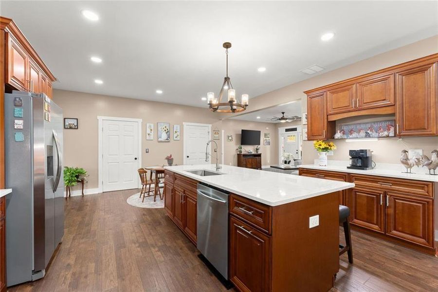 Furnished interior view inside a new home in , Demorest (Image 12).
