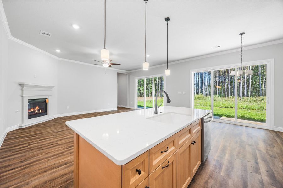Furnished interior view inside a new home in Encino Estates, Dayton (Image 10).