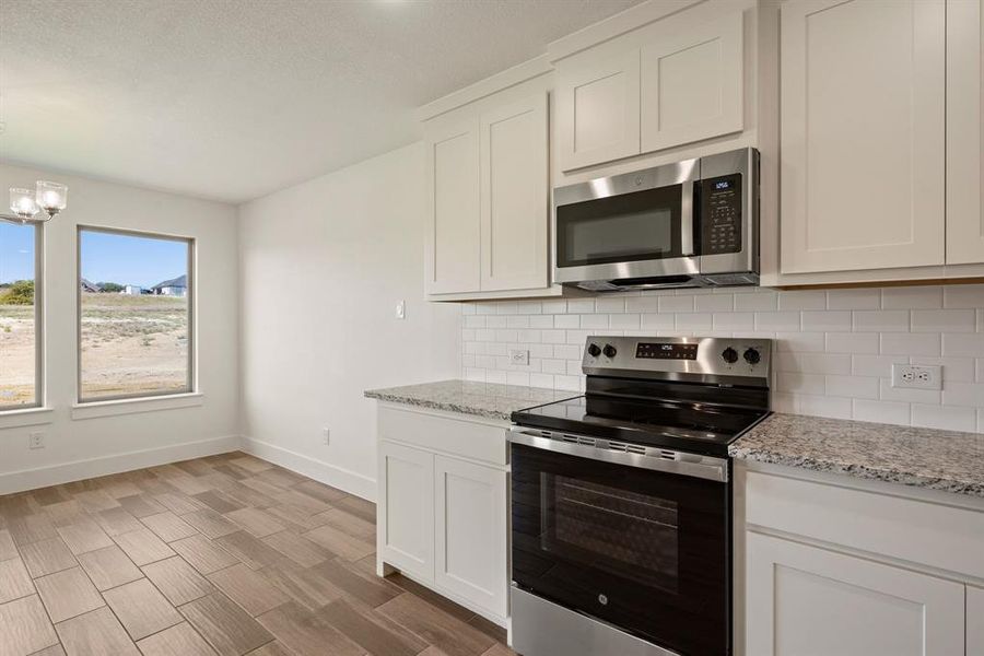 Furnished interior view inside a new home in Gatlin Ranch, Springtown (Image 7). Furnished interior view inside a new home in Gatlin Ranch, Springtown (Image 7).