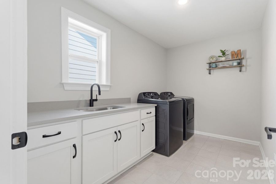 Furnished interior view inside a new home in , Charlotte (Image 35).