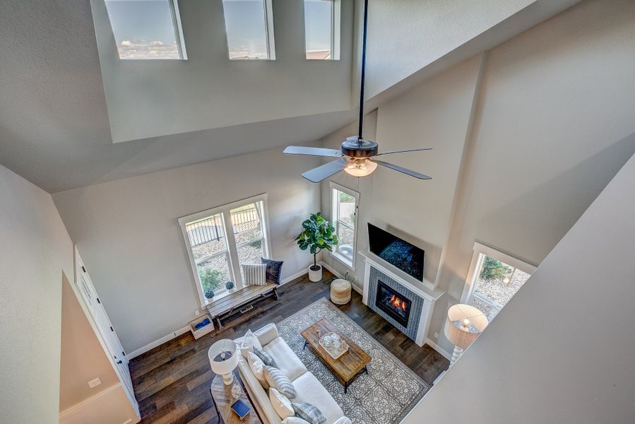 Representative furnished interior of a home built from the The Avalon by Landmark Homes in Vernazza, Windsor (Image 29).