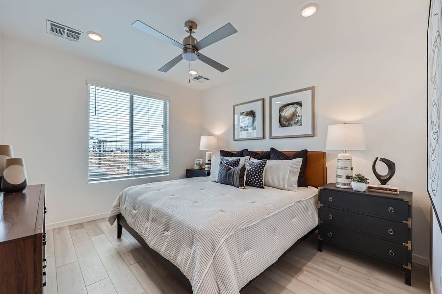 Furnished interior view inside a new home in The Residences at Victory Ridge, Colorado Springs (Image 6).