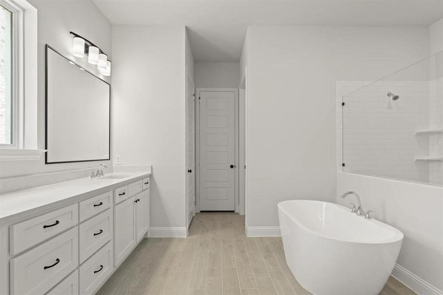 Furnished interior view inside a new home in Talia, Mesquite (Image 11).