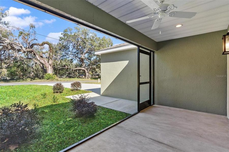 Exterior details and patio area of a home in , Leesburg (Image 26).