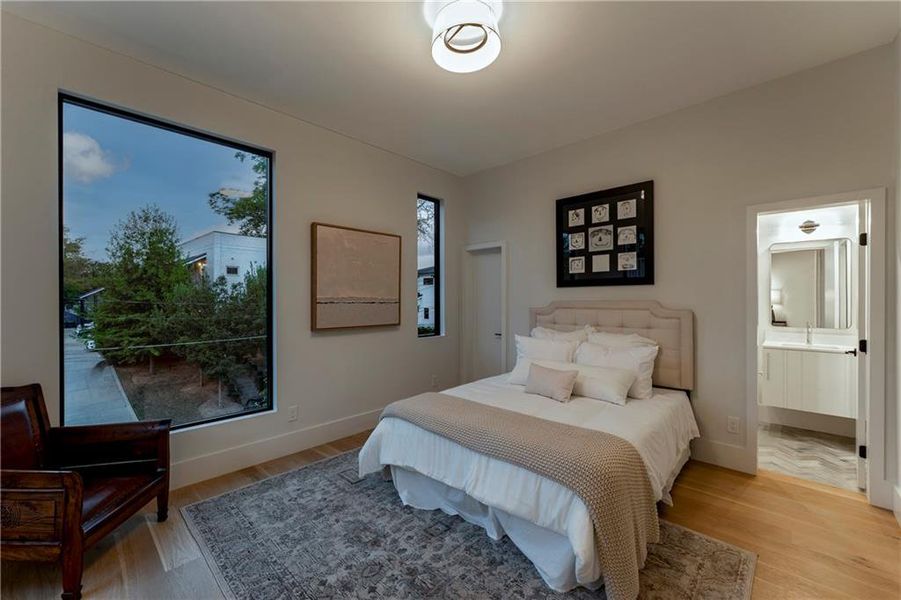 Furnished interior view inside a new home in , Atlanta (Image 7).