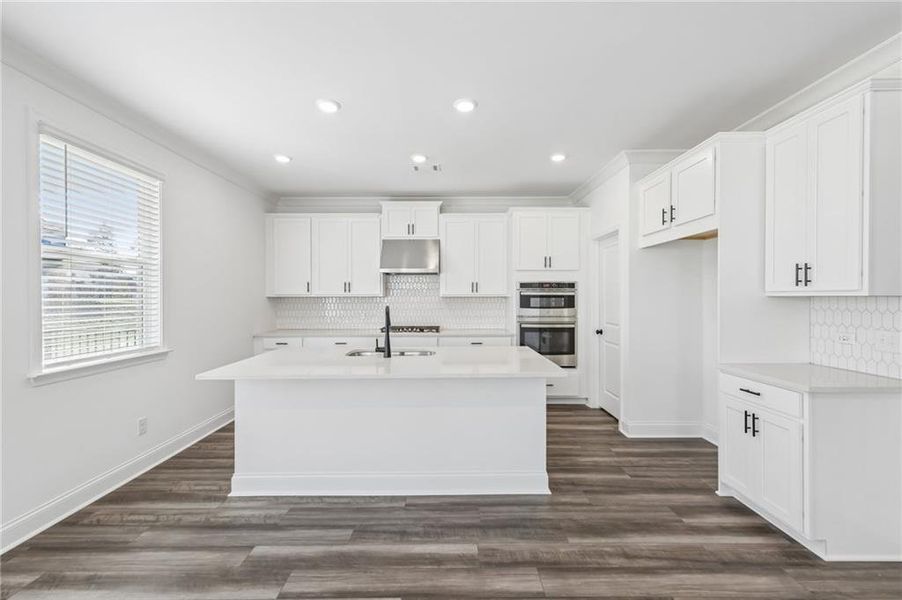 Furnished interior view inside a new home in Auburn Glen, Dacula (Image 13).