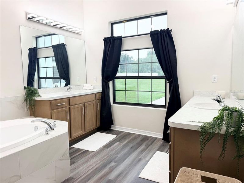 Furnished interior view inside a new home in , Ocala (Image 52).