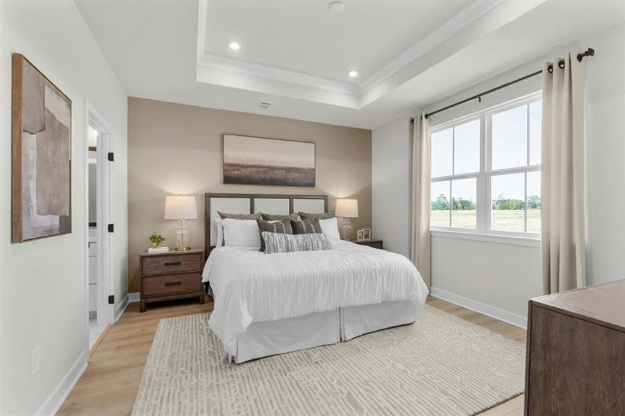 Furnished interior view inside a new home in Sea Trail, Sunset Beach (Image 20).
