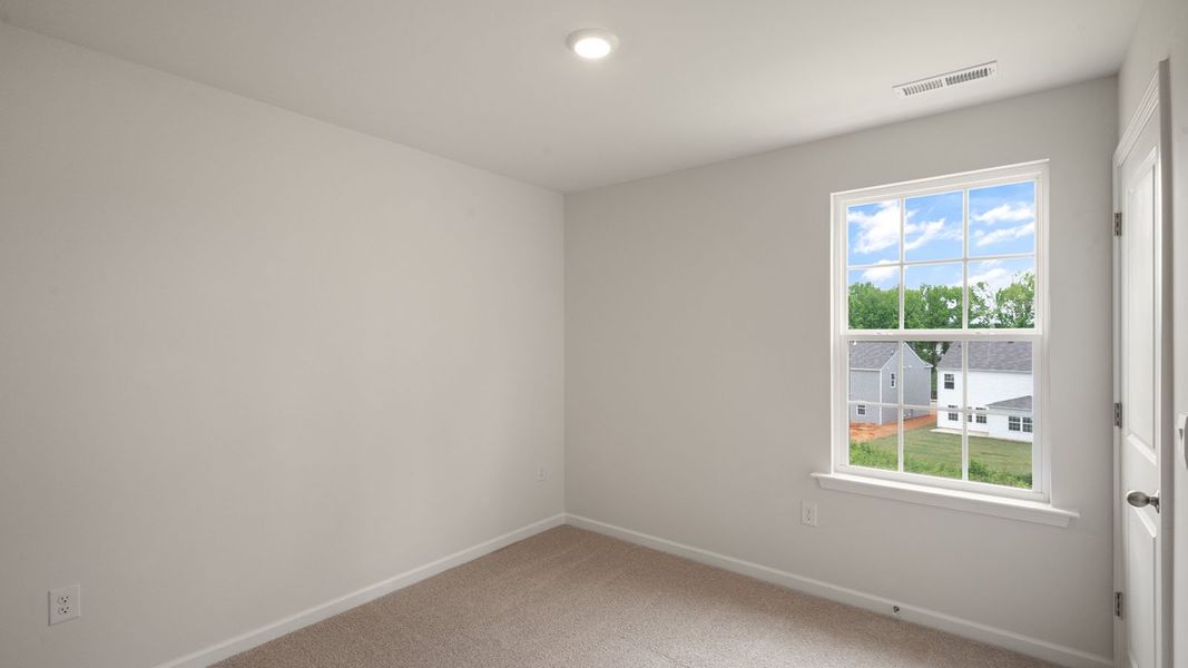 Spacious, unfurnished interior of a new home in Faircrest, Greensboro (Image 18). Spacious, unfurnished interior of a new home in Faircrest, Greensboro (Image 18).