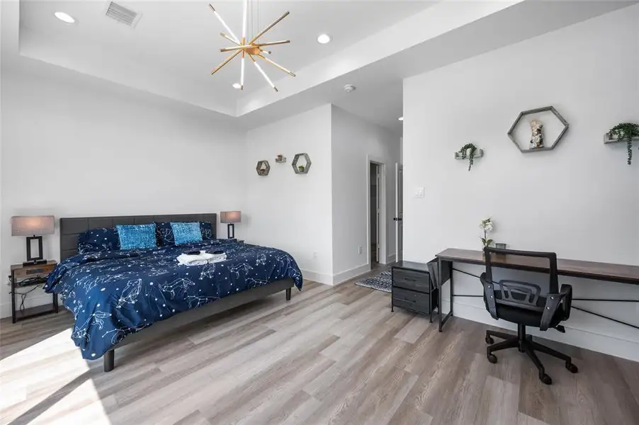 Furnished interior view inside a new home in , Houston (Image 29).