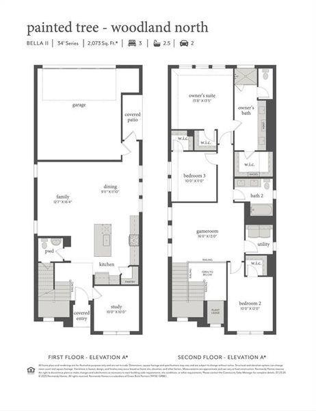 Featuring a delightful open concept main floor with nicely sized bedrooms upstairs, our new Bella II plan is the perfect home for your family!