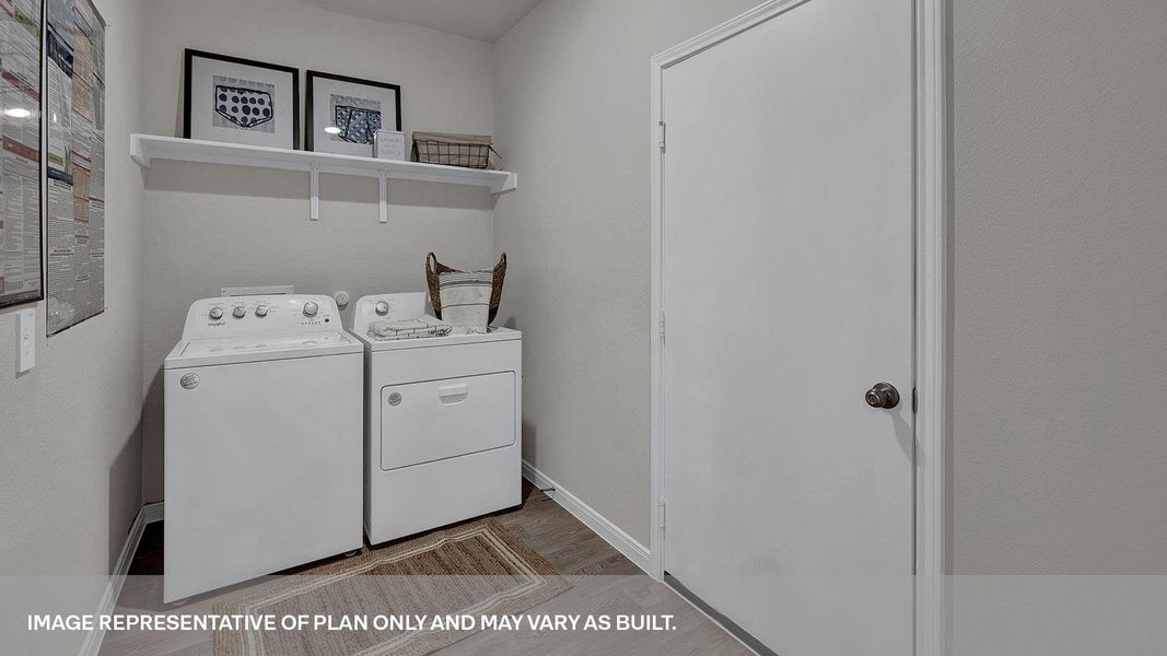 Furnished interior view inside a new home in Whisper South, San Marcos (Image 11).