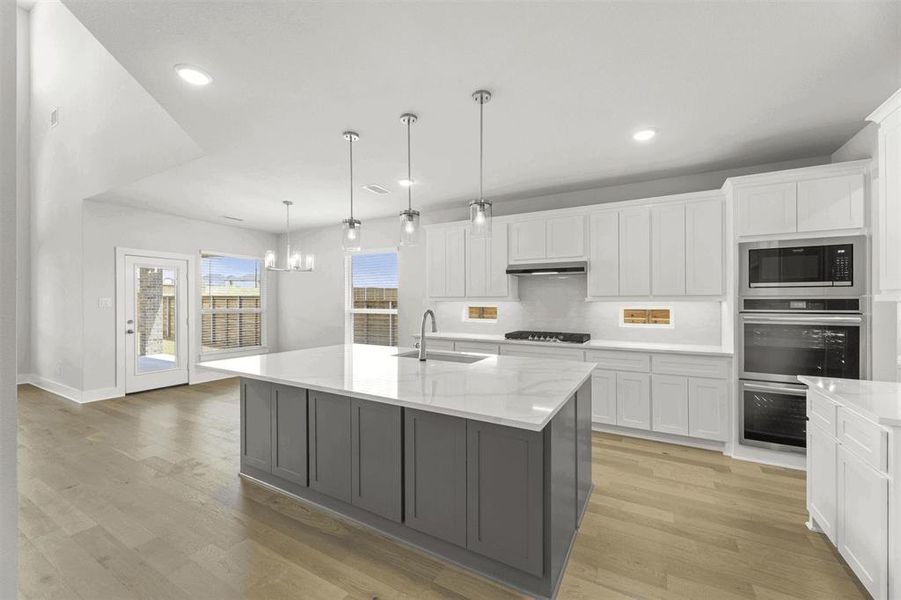Furnished interior view inside a new home in Solterra, Mesquite (Image 15).