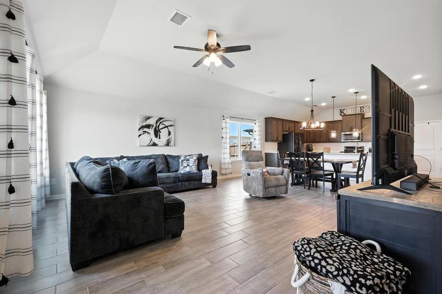 Furnished interior view inside a new home in , Royse City (Image 30).