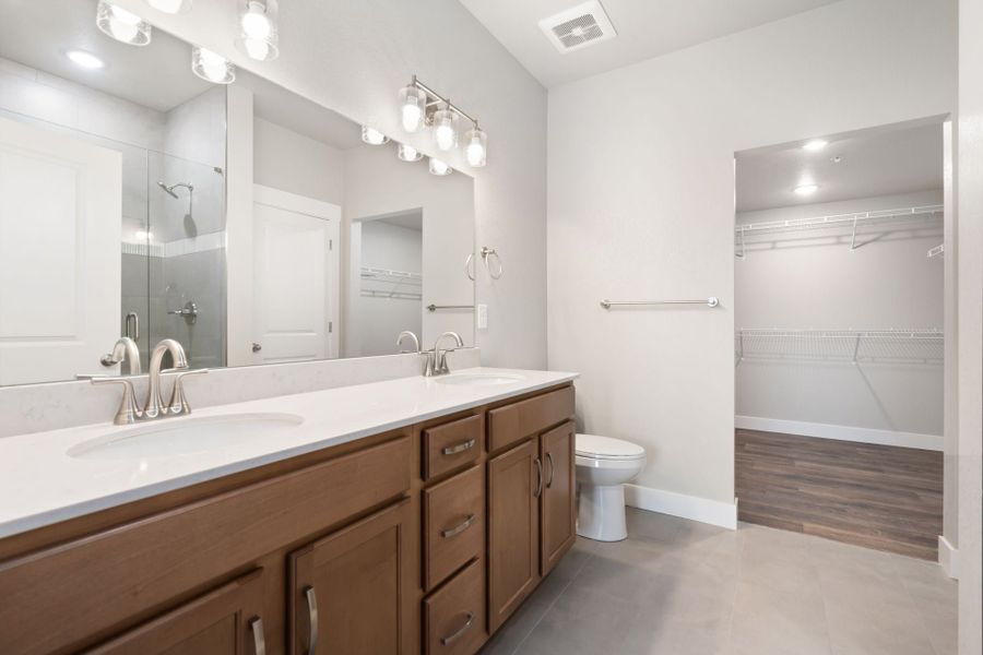 Representative furnished interior of a home built from the The Shavano by Landmark Homes in Northfield at Old Town, Fort Collins (Image 3).