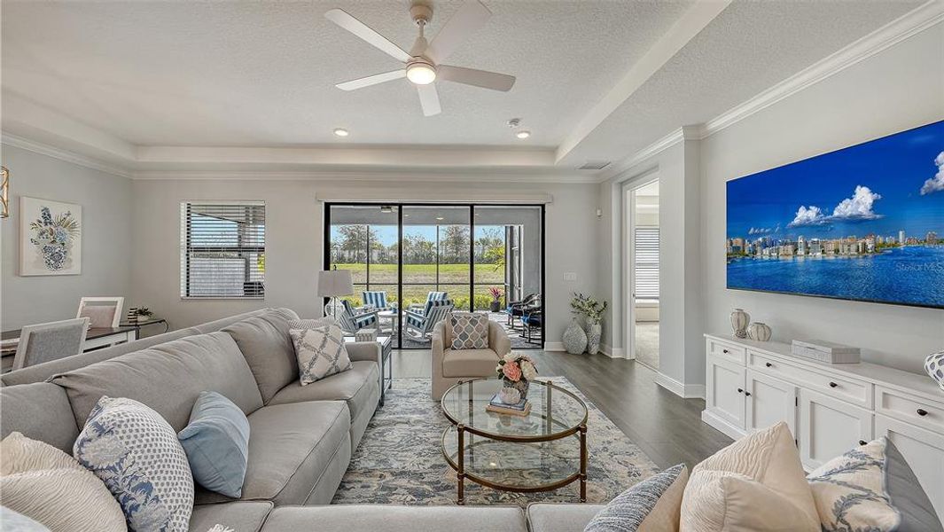 Furnished interior view inside a new home in , Bradenton (Image 13).
