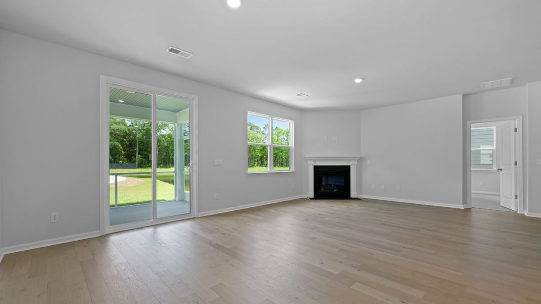 Representative unfurnished interior of a home built from the BELFORT by D.R. Horton in Founders Corner, Summerville (Image 14).