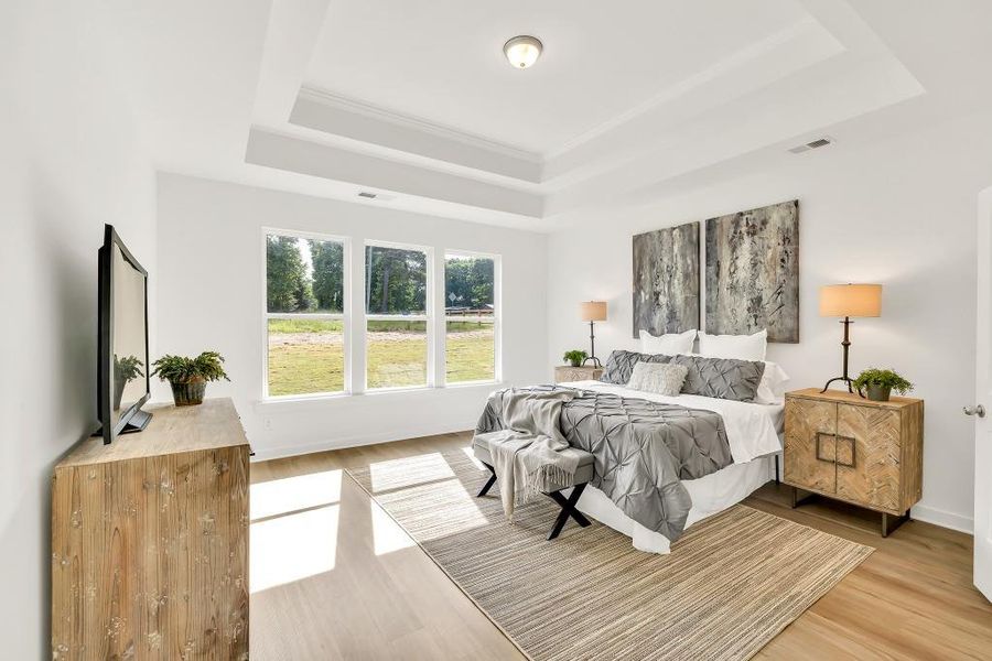 Furnished interior view inside a new home in Westlyn, Winder (Image 10).
