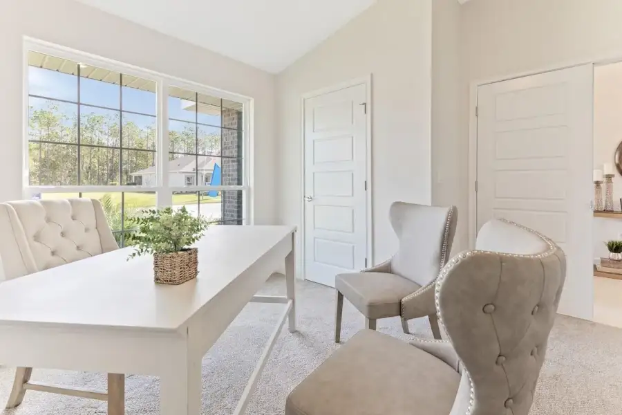 Representative furnished interior of a home built from the 1820 by Adams Homes in Flagler Estates, Hastings (Image 47).