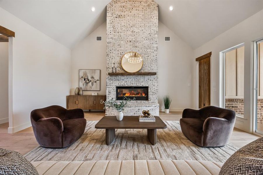 Furnished interior view inside a new home in , Caddo Mills (Image 14).