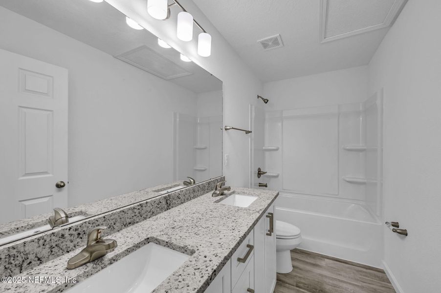 Furnished interior view inside a new home in , Jacksonville (Image 6). Furnished interior view inside a new home in , Jacksonville (Image 6).