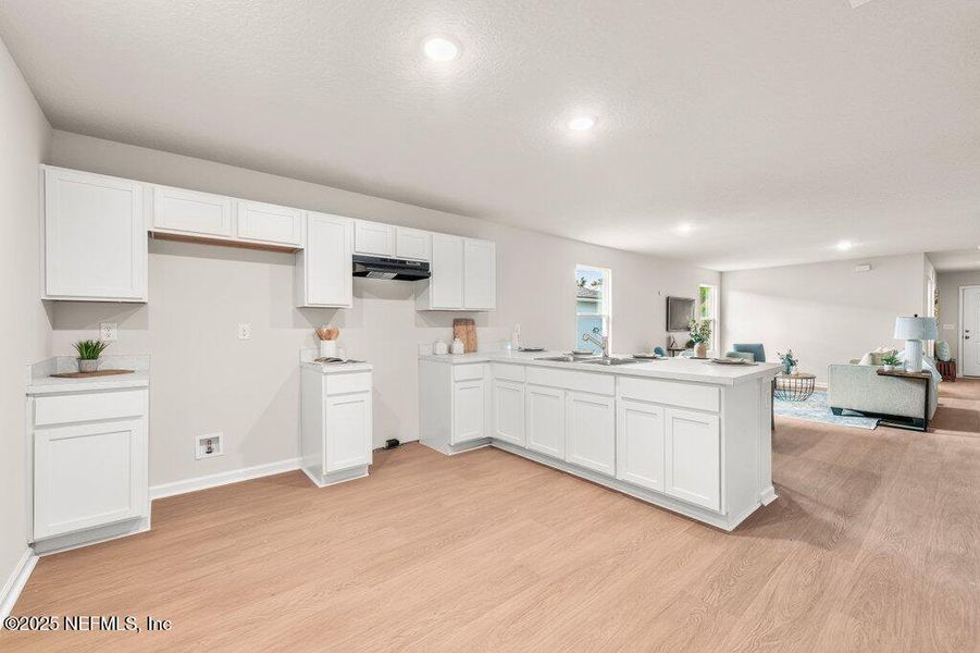 Furnished interior view inside a new home in , Jacksonville (Image 13).