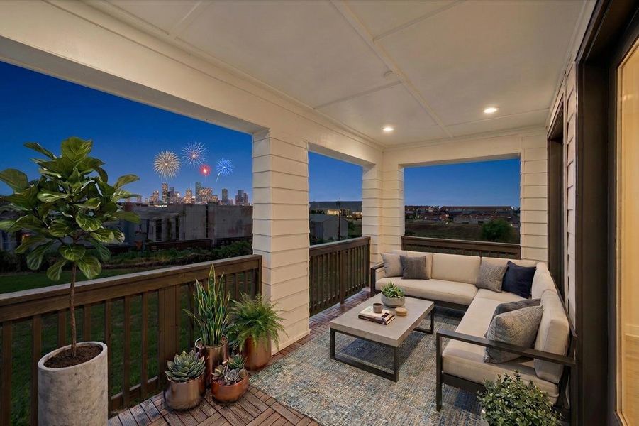 huge rooftop terrace with gas/water line and downtown views! huge rooftop terrace with gas/water line and downtown views!