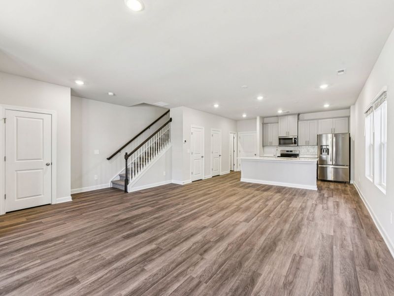 Spacious, unfurnished interior of a new home in Crossrail Station, Mooresville (Image 7).