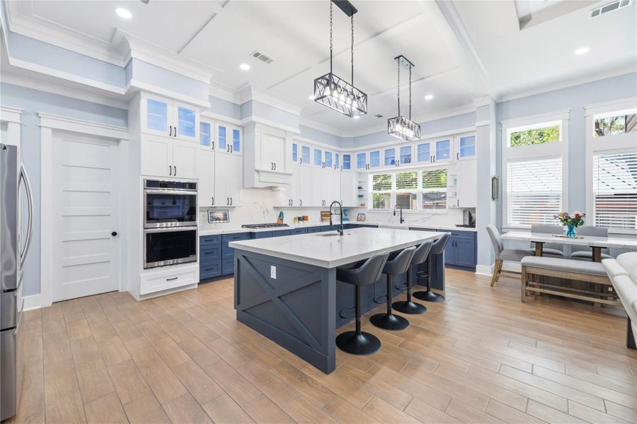 Furnished interior view inside a new home in , Richmond (Image 10).
