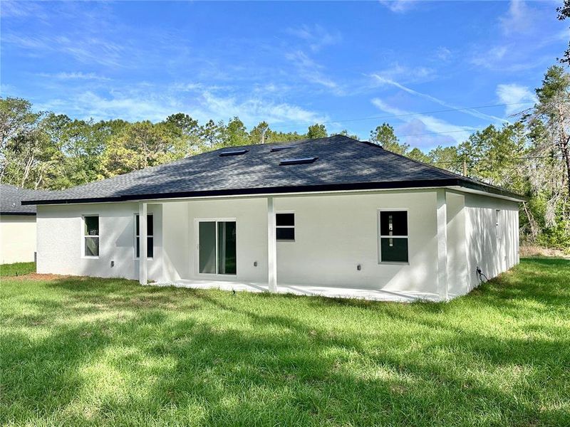 Front exterior of a new home in , Citrus Springs, FL, highlighting curb appeal (Image 1). Front exterior of a new home in , Citrus Springs, FL, highlighting curb appeal (Image 1).