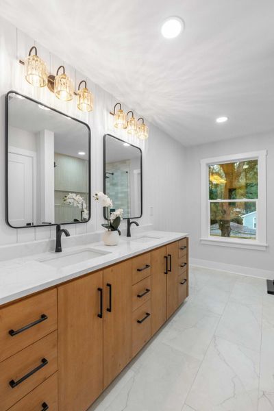Furnished interior view inside a new home in , Charleston (Image 9).