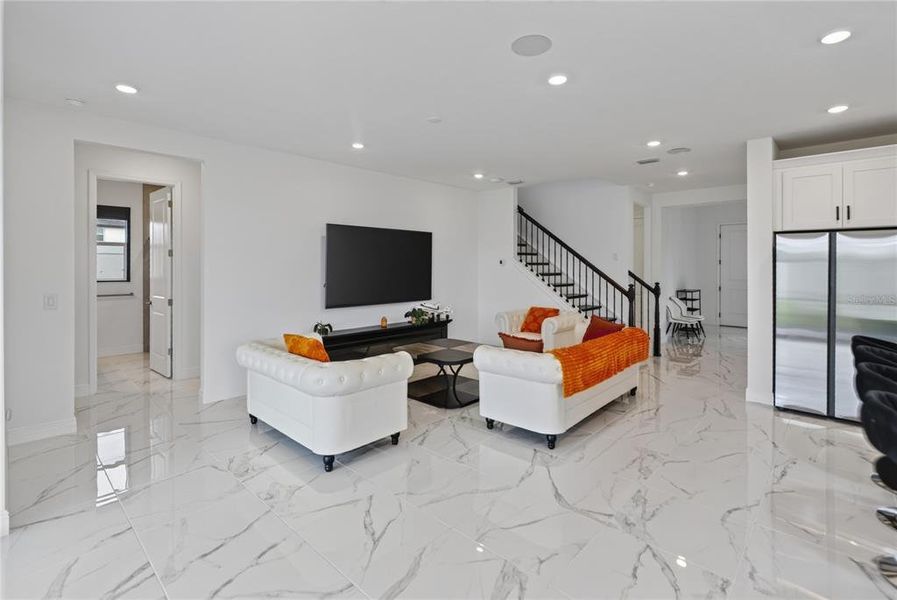 Furnished interior view inside a new home in , Sarasota (Image 47).