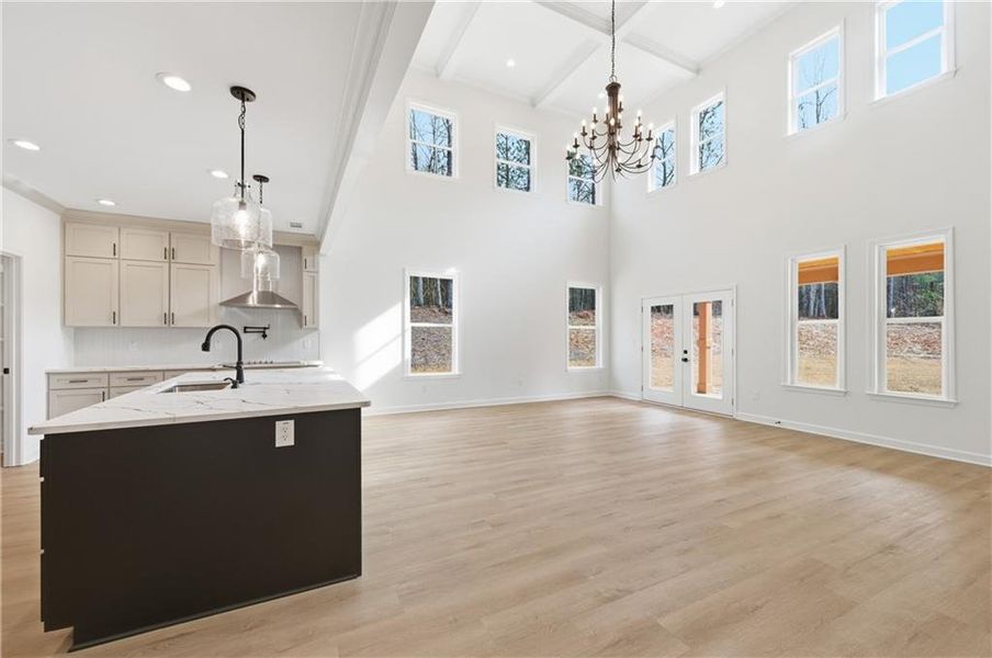 Furnished interior view inside a new home in , Griffin (Image 36). Furnished interior view inside a new home in , Griffin (Image 36).