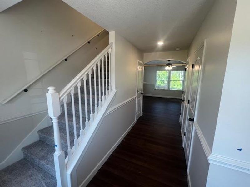 Spacious, unfurnished interior of a new home in Cleveland Meadows, Spartanburg (Image 9). Spacious, unfurnished interior of a new home in Cleveland Meadows, Spartanburg (Image 9).
